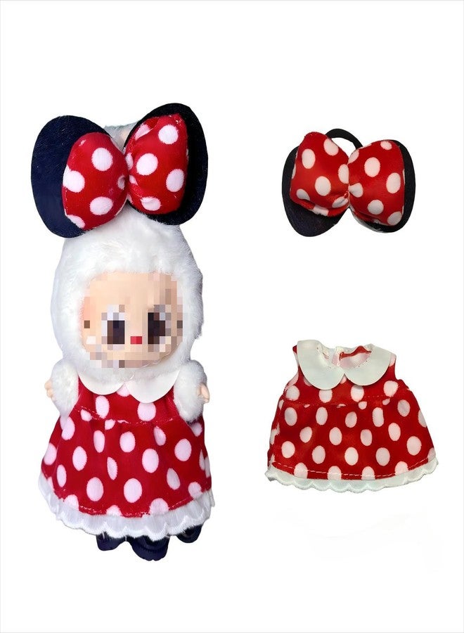 Bandfol 2025 Clothes for Dolls(no Doll), 2PCS Suit Designed for Doll Clothes, Multiple Stylish Outfit, Used to Change Clothes for Your 15&17cm Dolls (Suit E) - Image 1